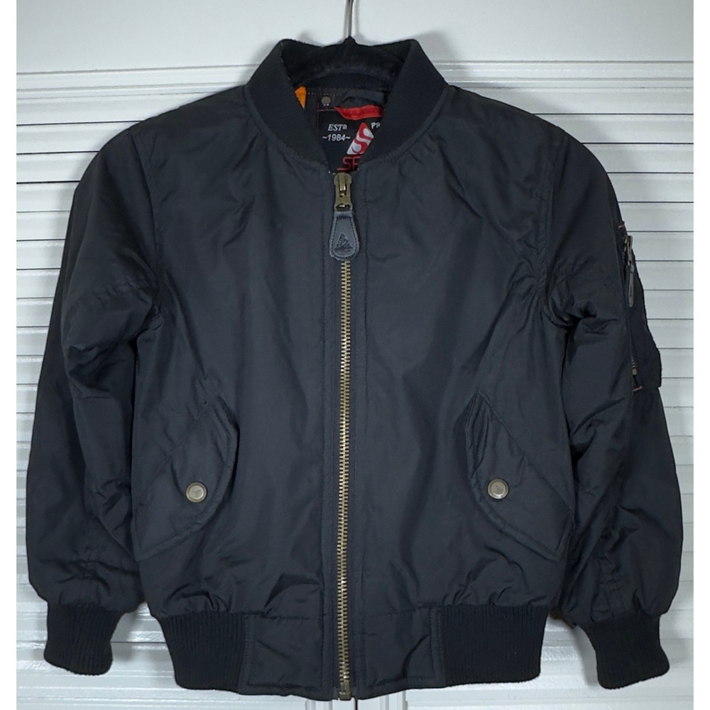 Spire Water‎ Bomber Aviator Flight Insulated Boys Jacket Size 7